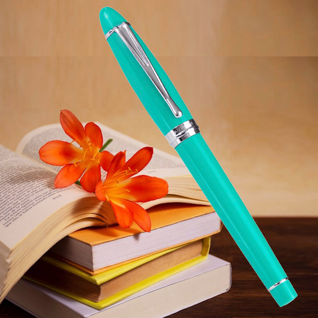 Aurora Ipsilon Stagioni d'Italia Turquoise CT Fountain Pen