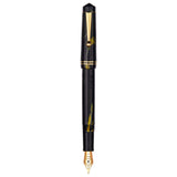 Click Aristocrat Marble Black GT Fountain Pen CLK1250MBK