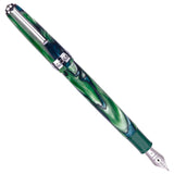 Click Falcon Acrylic Green Blue CT Fountain Pen CLK130060GBU