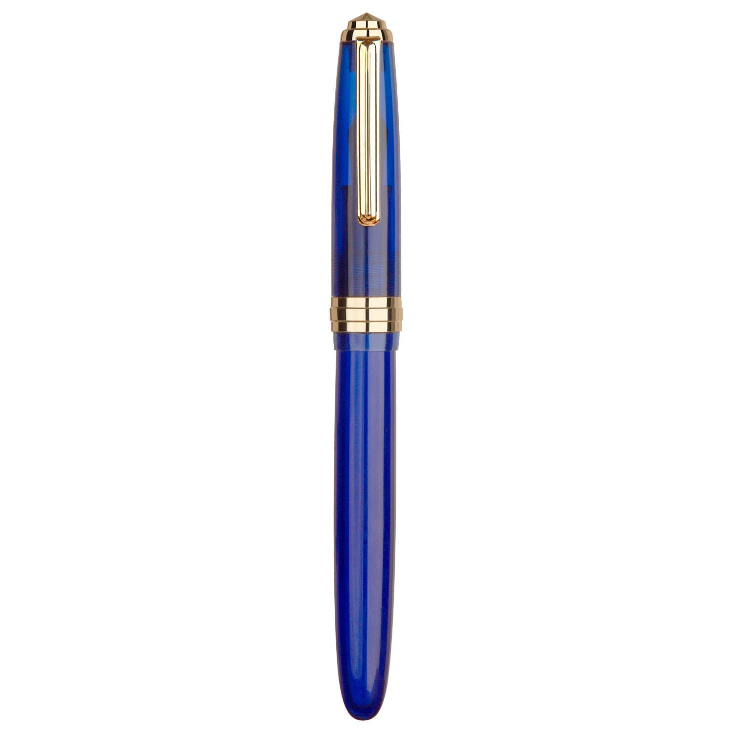 Click Falcon Demonstrator Blue GT Fountain Pen CLK130050DBU