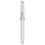 Click Falcon Demonstrator White GT Fountain Pen CLK130050DW
