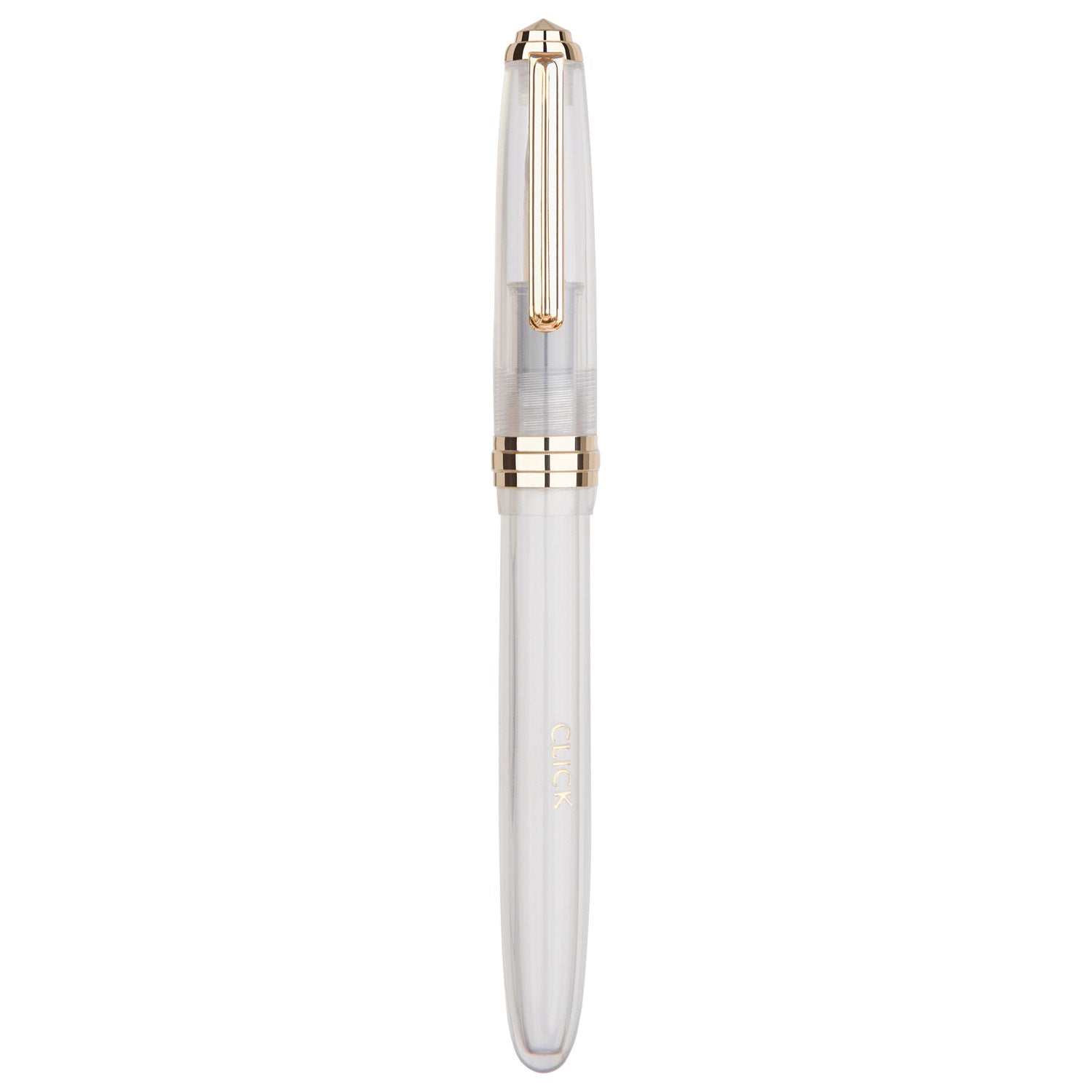 Click Falcon Demonstrator White GT Fountain Pen CLK130050DW