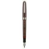 Click Falcon Ebonite Maroon/Black CT Fountain Pen CLK130090EMBK