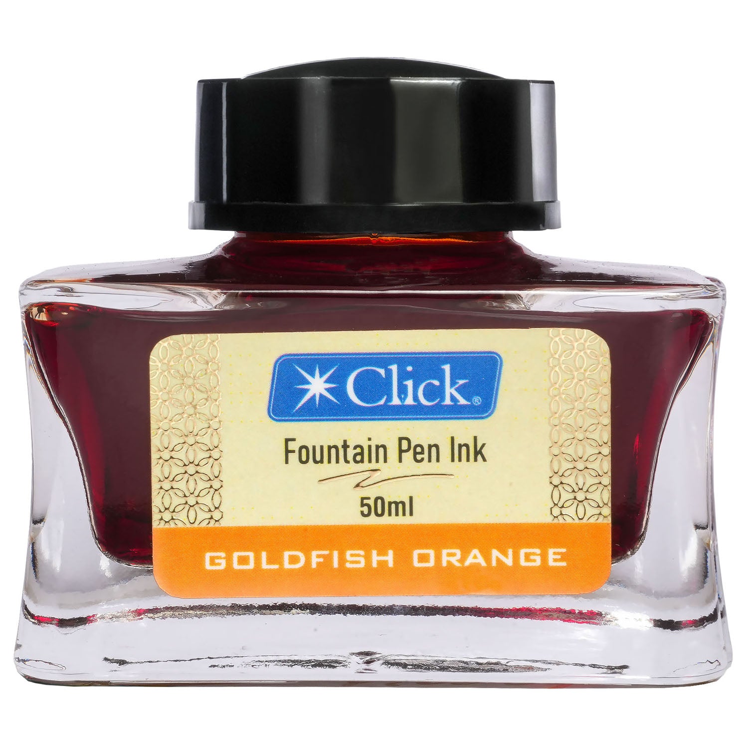 Click Ink Bottle (Goldfish Orange - 50 ML) CLKIN50GLOR