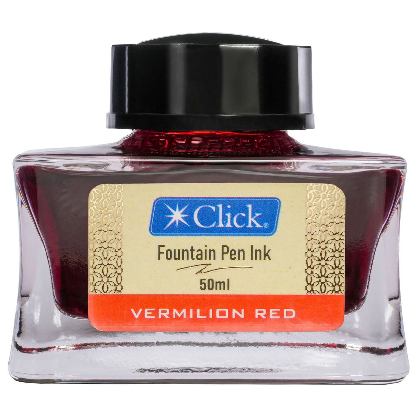 Click Ink Bottle (Vermilion Red - 50 ML) CLKIN50VRE