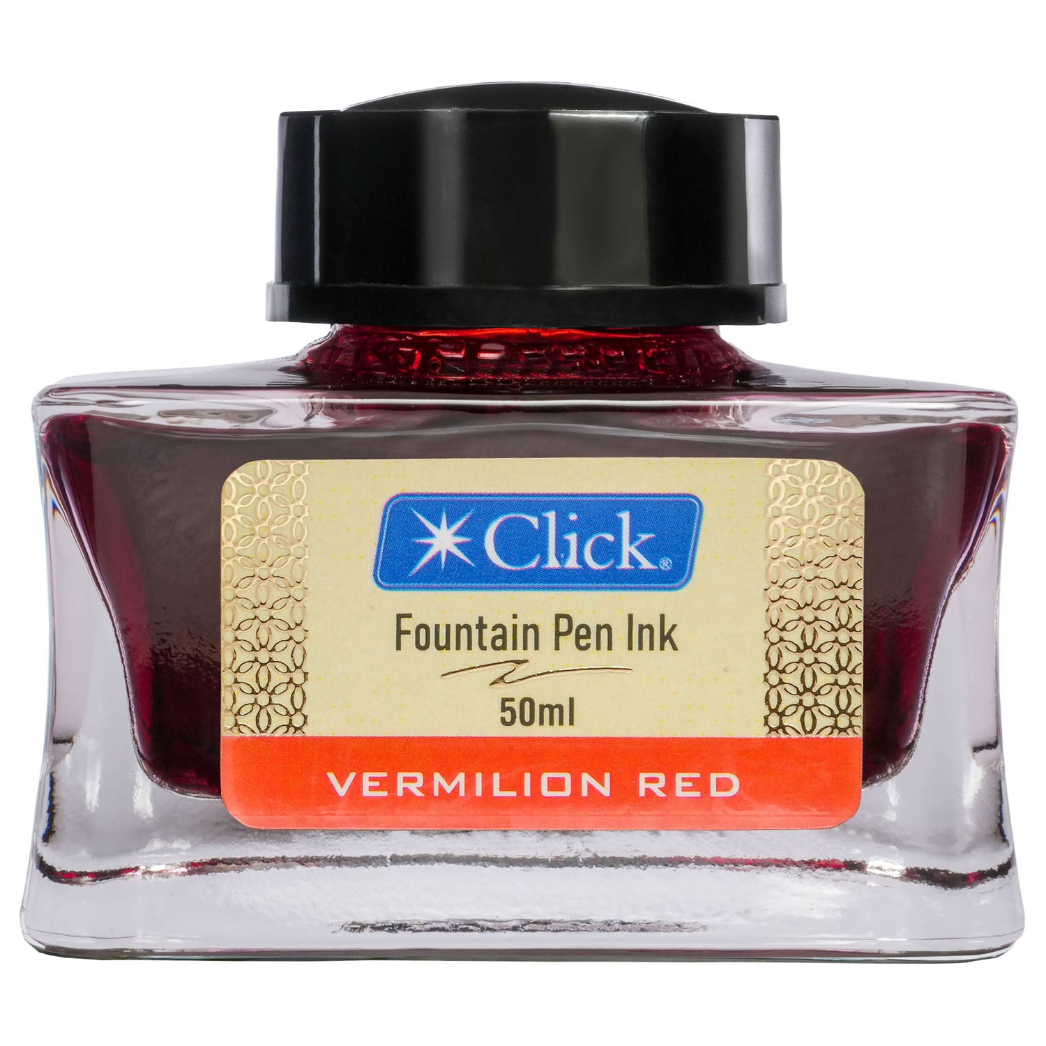 Click Ink Bottle (Vermilion Red - 50 ML) CLKIN50VRE