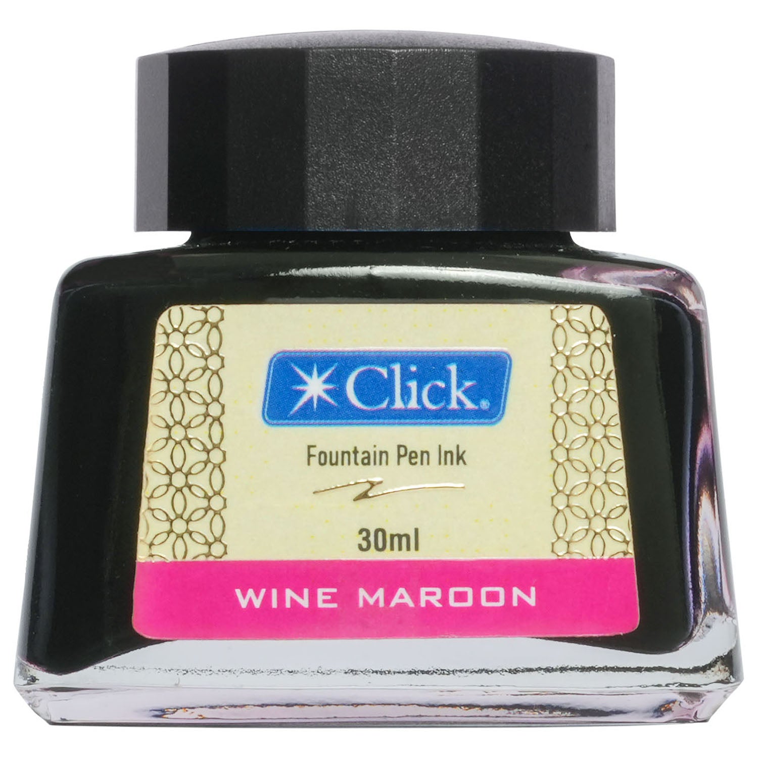 Click Ink Bottle (Wine Maroon - 30 ML) CLKIN30WMR