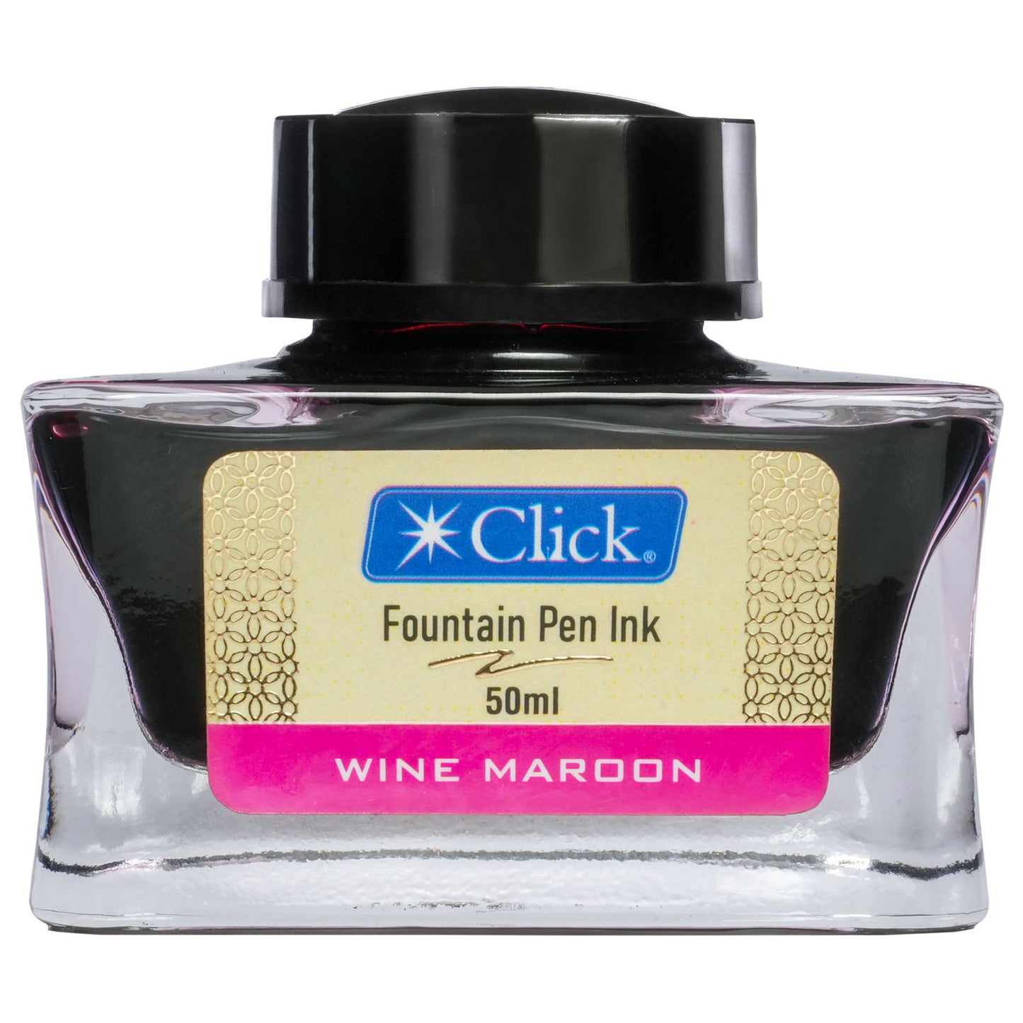 Click Ink Bottle (Wine Maroon - 50 ML) CLKIN50WMR