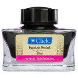 Click Ink Bottle (Wine Maroon - 50 ML) CLKIN50WMR