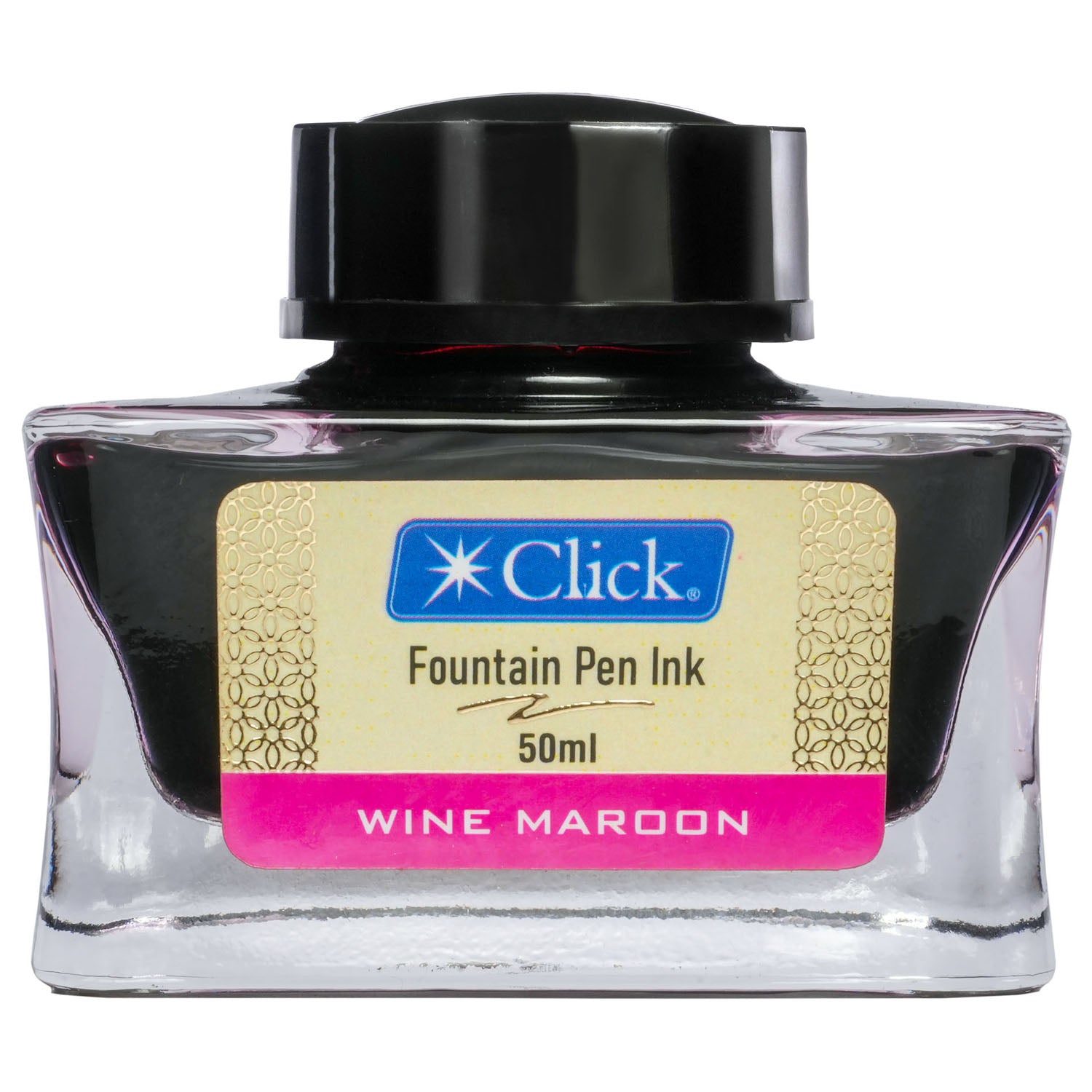 Click Ink Bottle (Wine Maroon - 50 ML) CLKIN50WMR