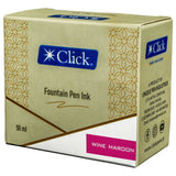 Click Ink Bottle (Wine Maroon - 50 ML) CLKIN50WMR