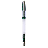 Click Retro Ebonite HT Green/Black CT Fountain Pen CLK2500GBK