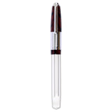 Click Retro Ebonite HT Maroon/Black CT Fountain Pen CLK2500MBK
