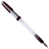 Click Retro Ebonite HT Maroon/Black CT Fountain Pen CLK2500MBK