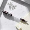 Click Retro Ebonite HT Maroon/Black CT Fountain Pen CLK2500MBK