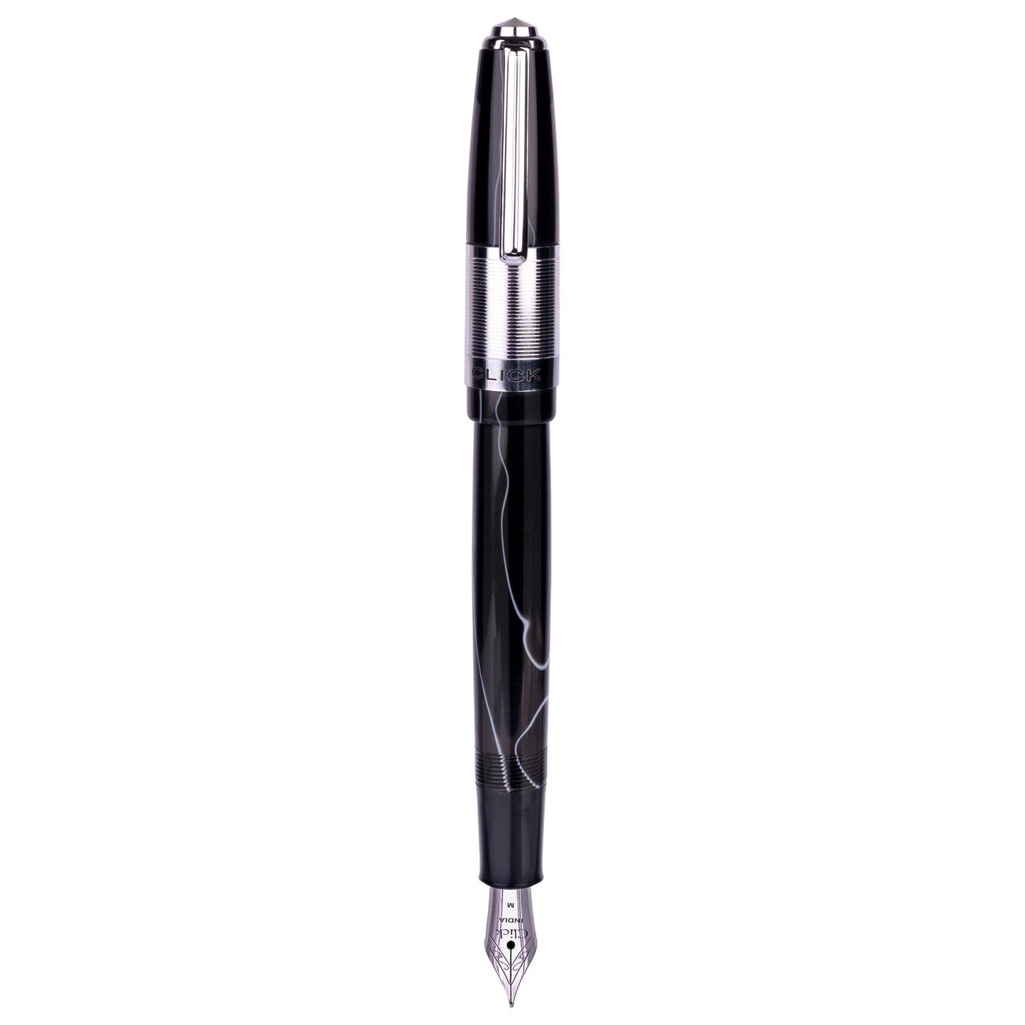 Click Retro Black CT Fountain Pen CLK2100BK