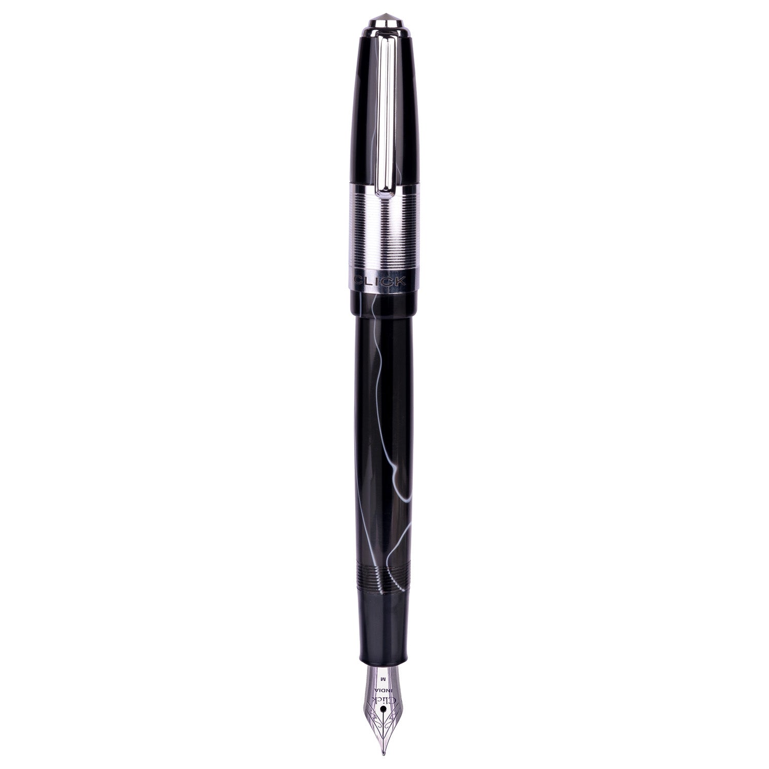Click Retro Black CT Fountain Pen CLK2100BK