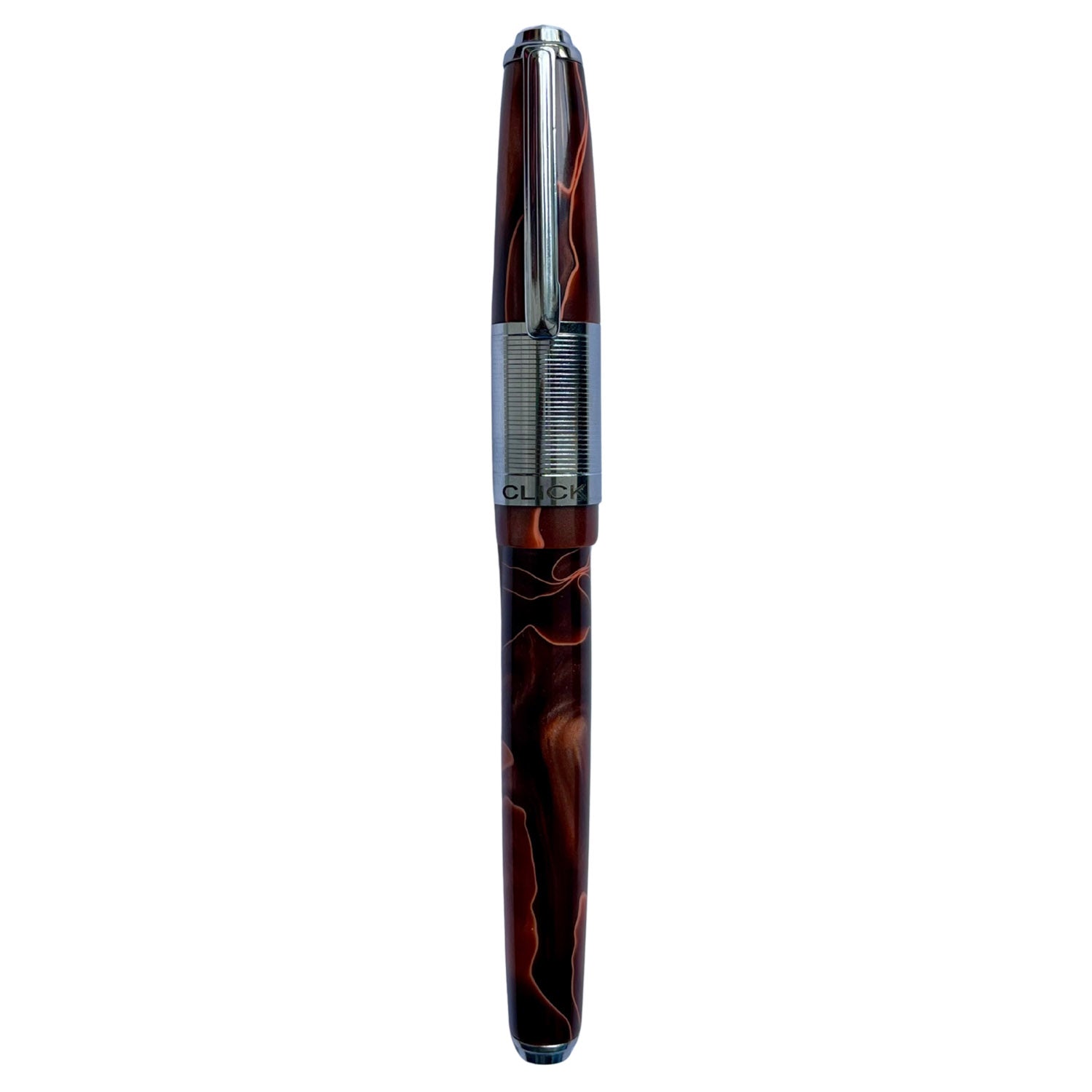 Click Retro Acrylic Brown CT Fountain Pen CLK2100BR