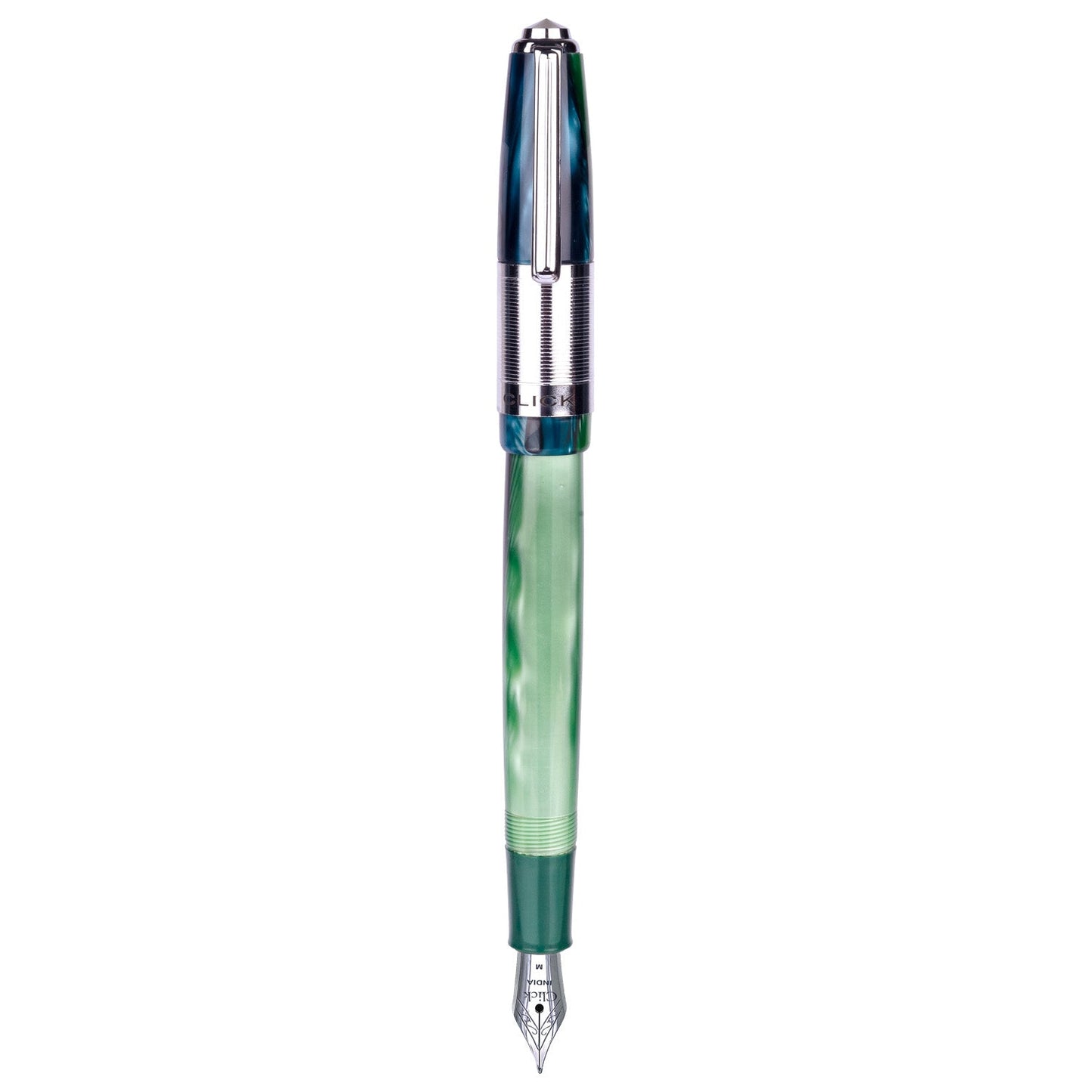 Click Retro Green Blue CT Fountain Pen CLK2100GBU