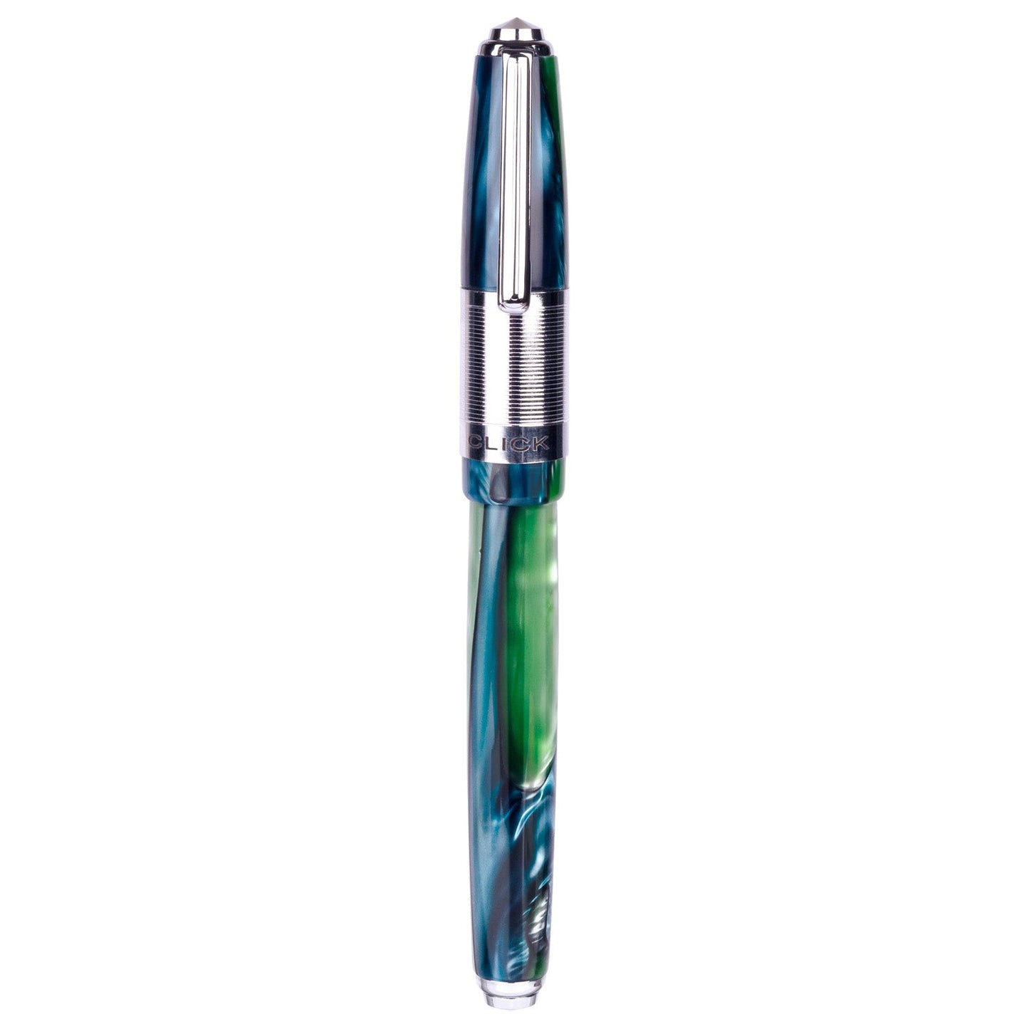 Click Retro Green Blue CT Fountain Pen CLK2100GBU
