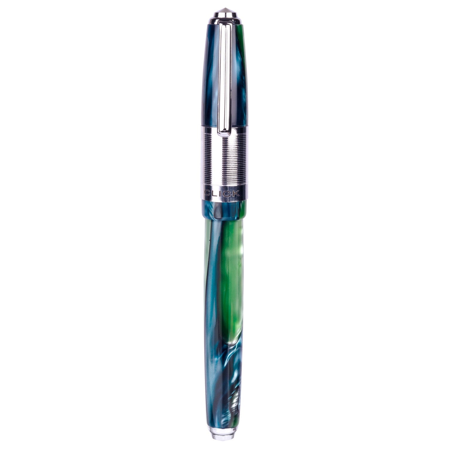 Click Retro Green Blue CT Fountain Pen CLK2100GBU