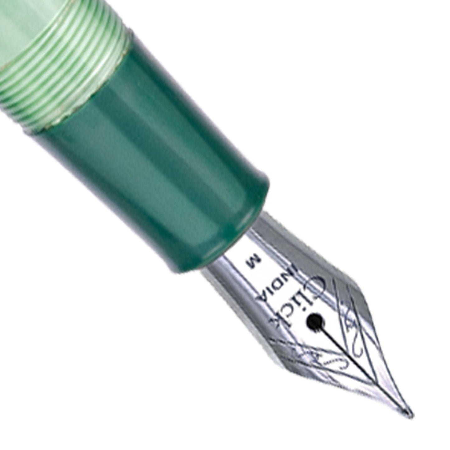 Click Retro Green Blue CT Fountain Pen CLK2100GBU