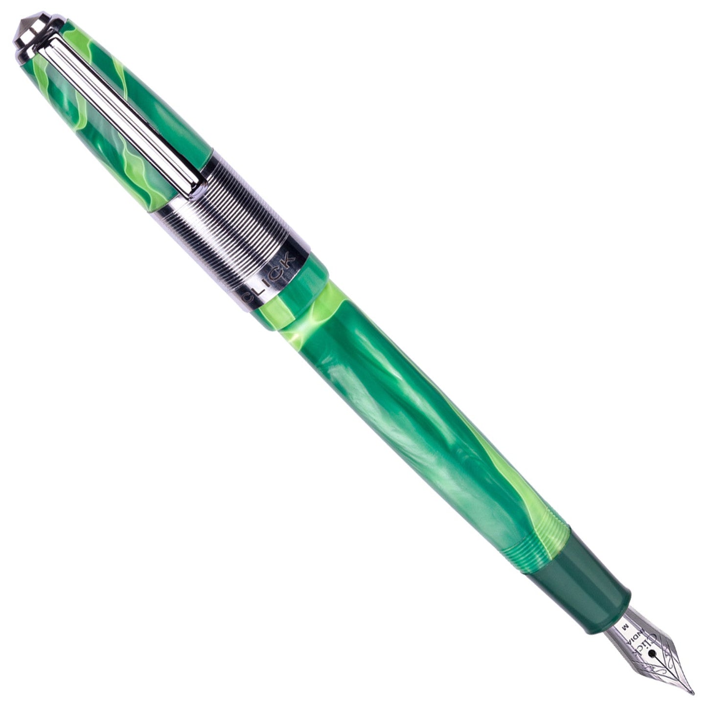 Click Retro Green CT Fountain Pen CLK2100G