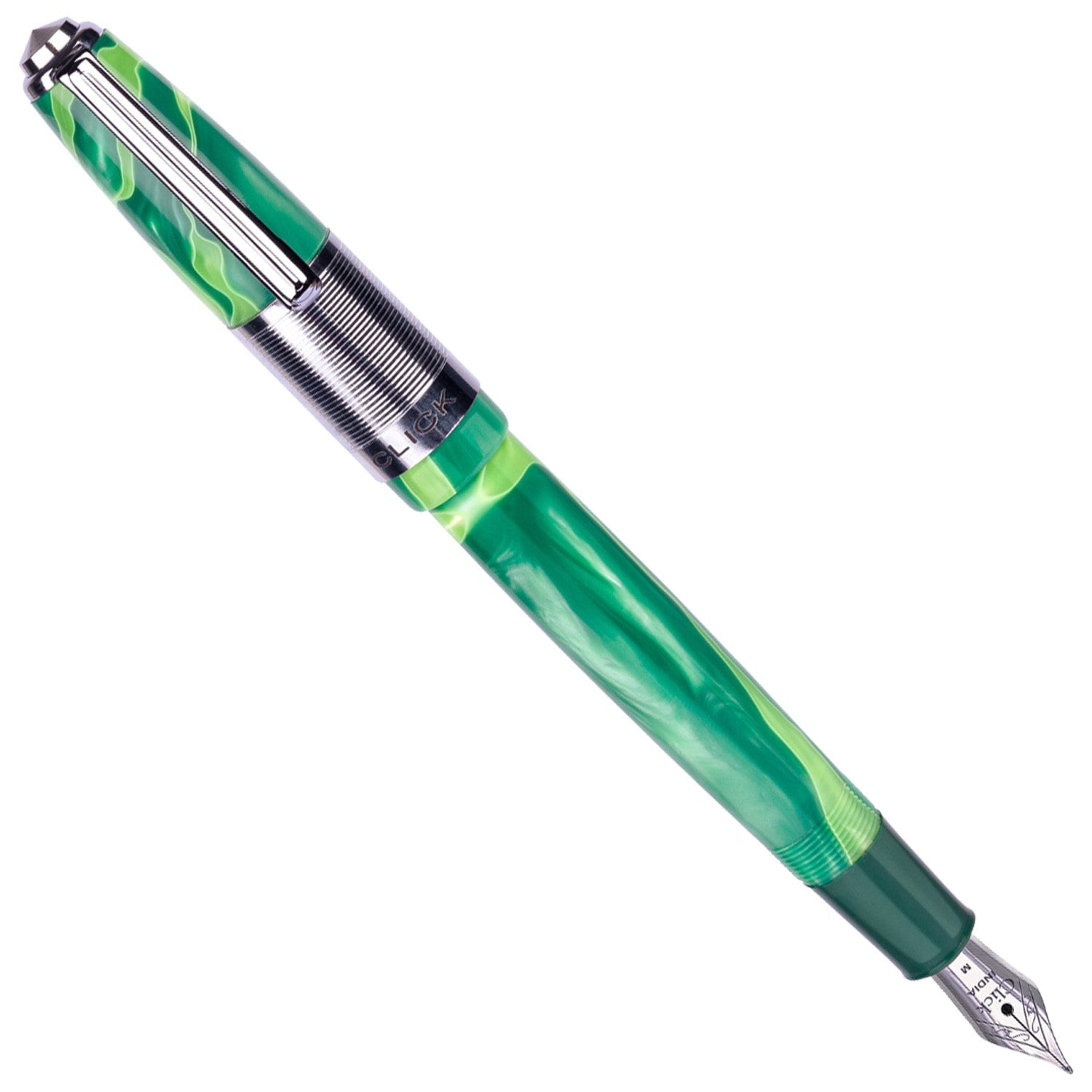 Click Retro Green CT Fountain Pen CLK2100G