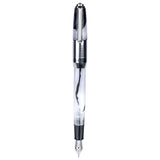 Click Retro White Black CT Fountain Pen CLK2100EBK