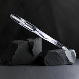 Click Retro White Black CT Fountain Pen CLK2100EBK