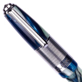 Click Retro White Blue CT Fountain Pen CLK2100WBU