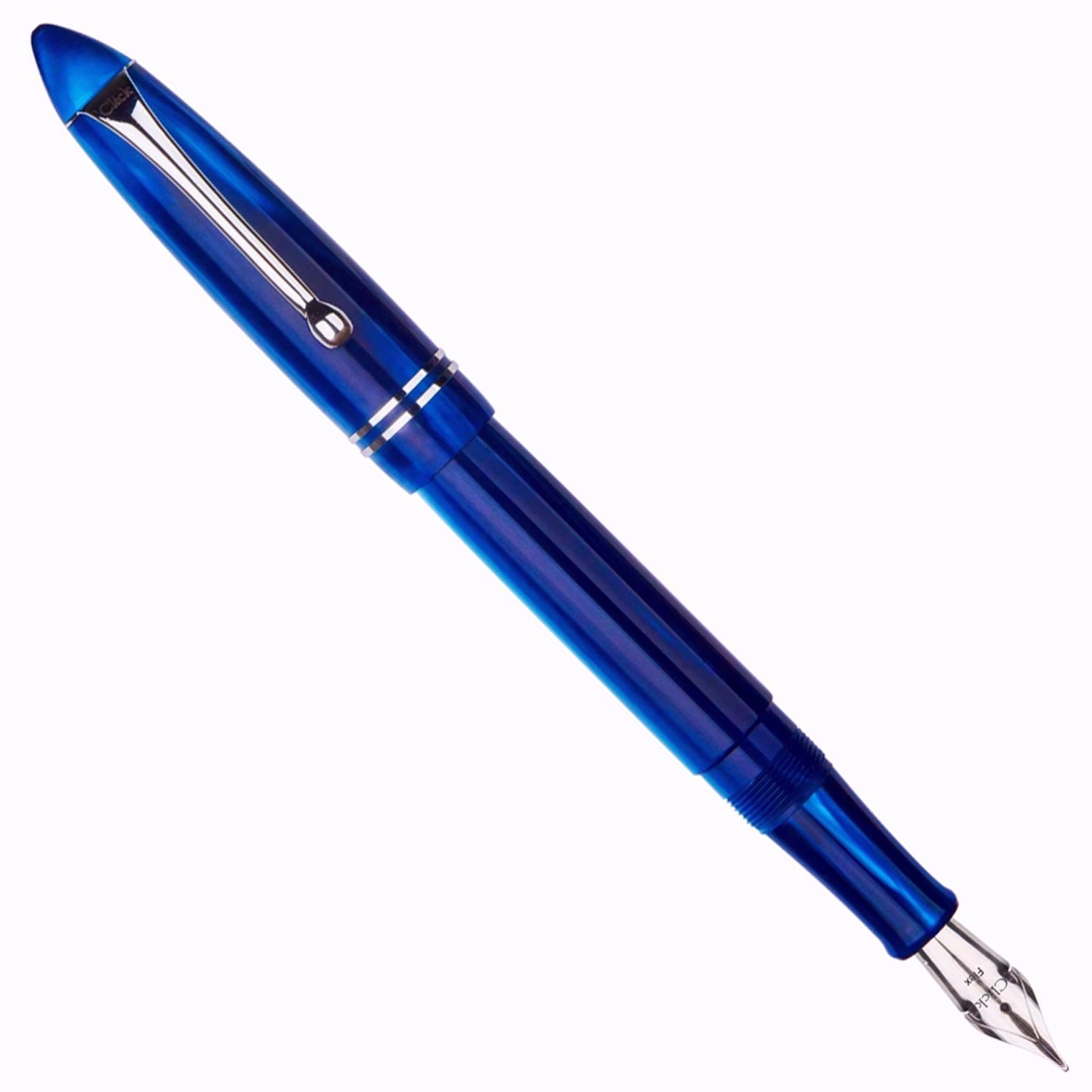 Click Yen Sapphire CT Fountain Pen CLK136000SAP