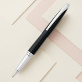Cross ATX Black Laquer CT Roller Ball Pen 885-36