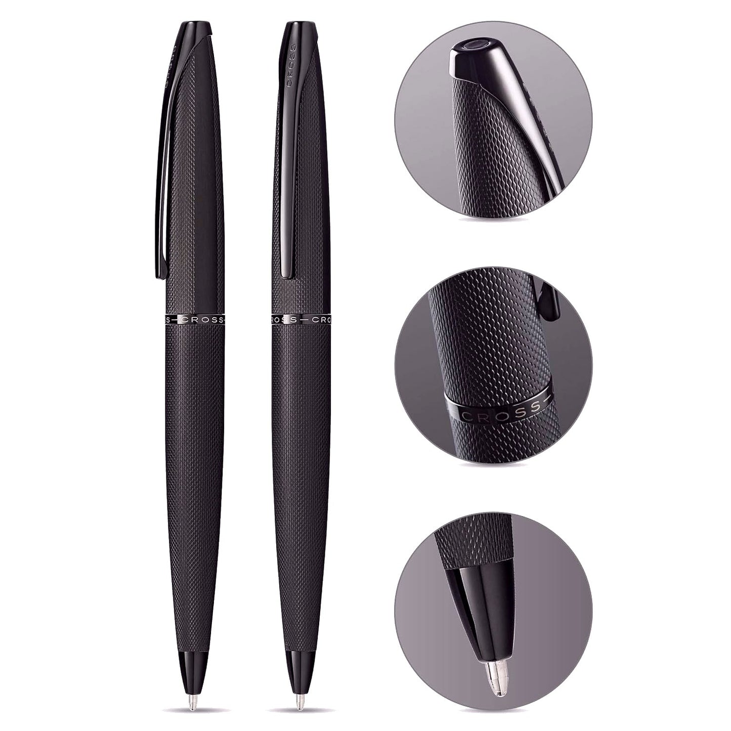 Cross ATX Brushed Black Ballpoint Pen 882-41