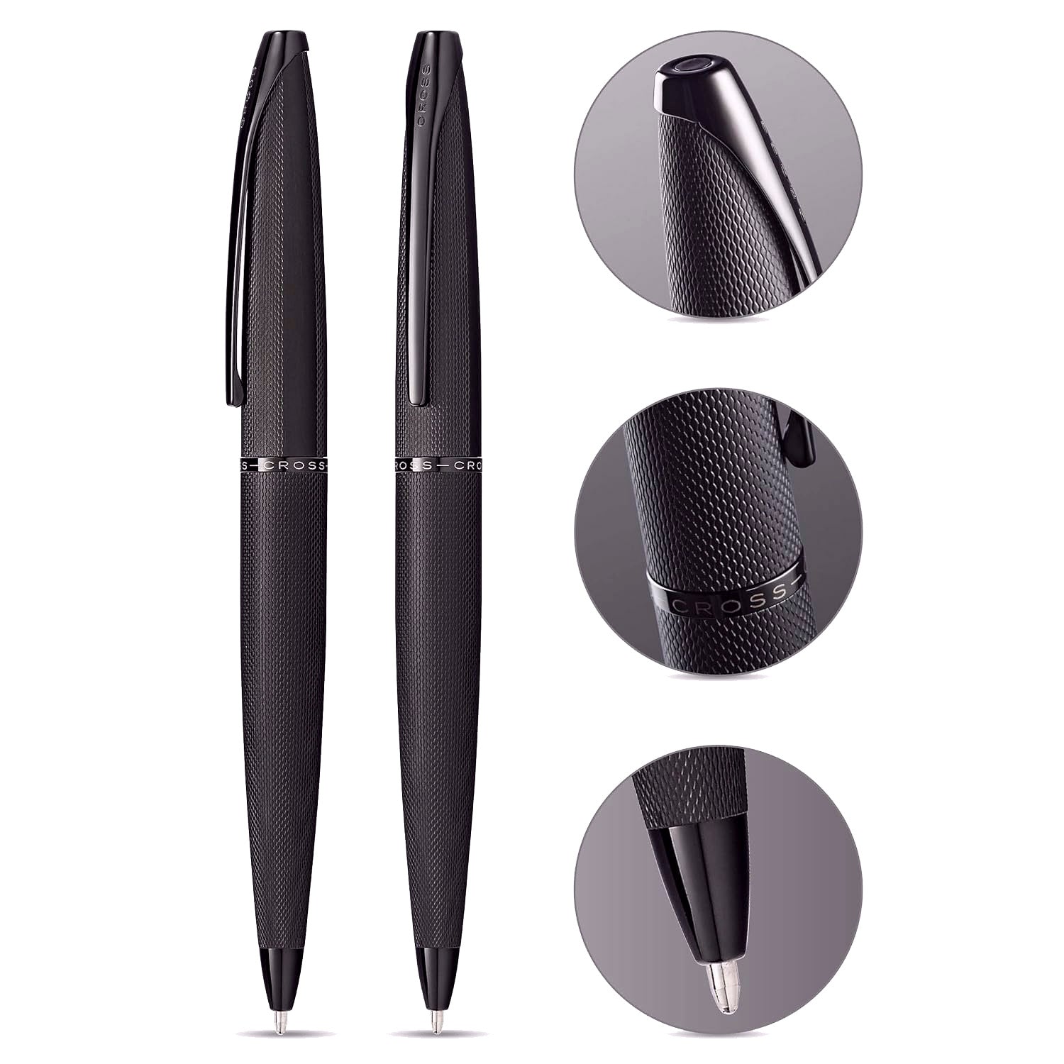 Cross ATX Brushed Black Ballpoint Pen 882-41