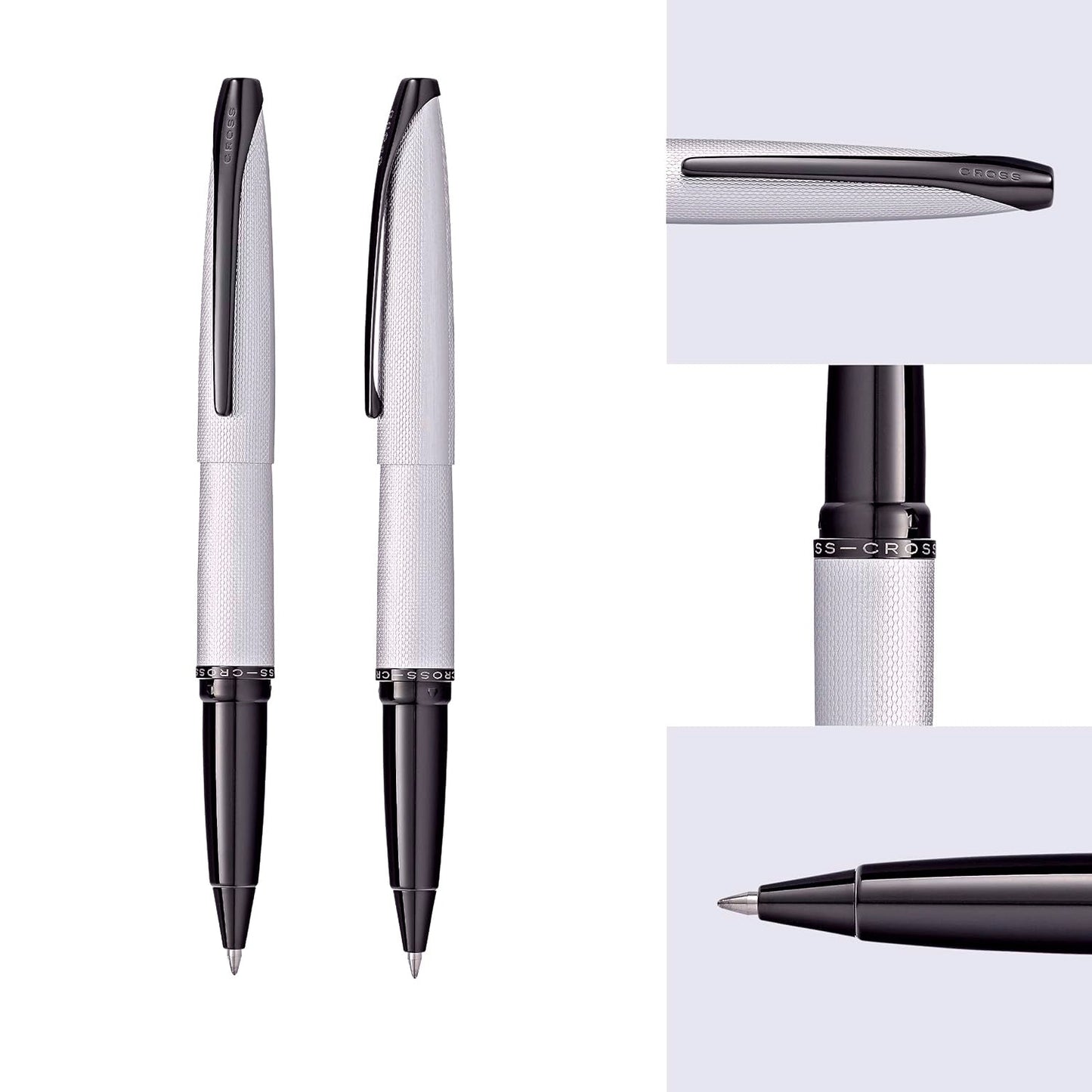 Cross ATX Brushed Chrome Roller Ball Pen 885-43