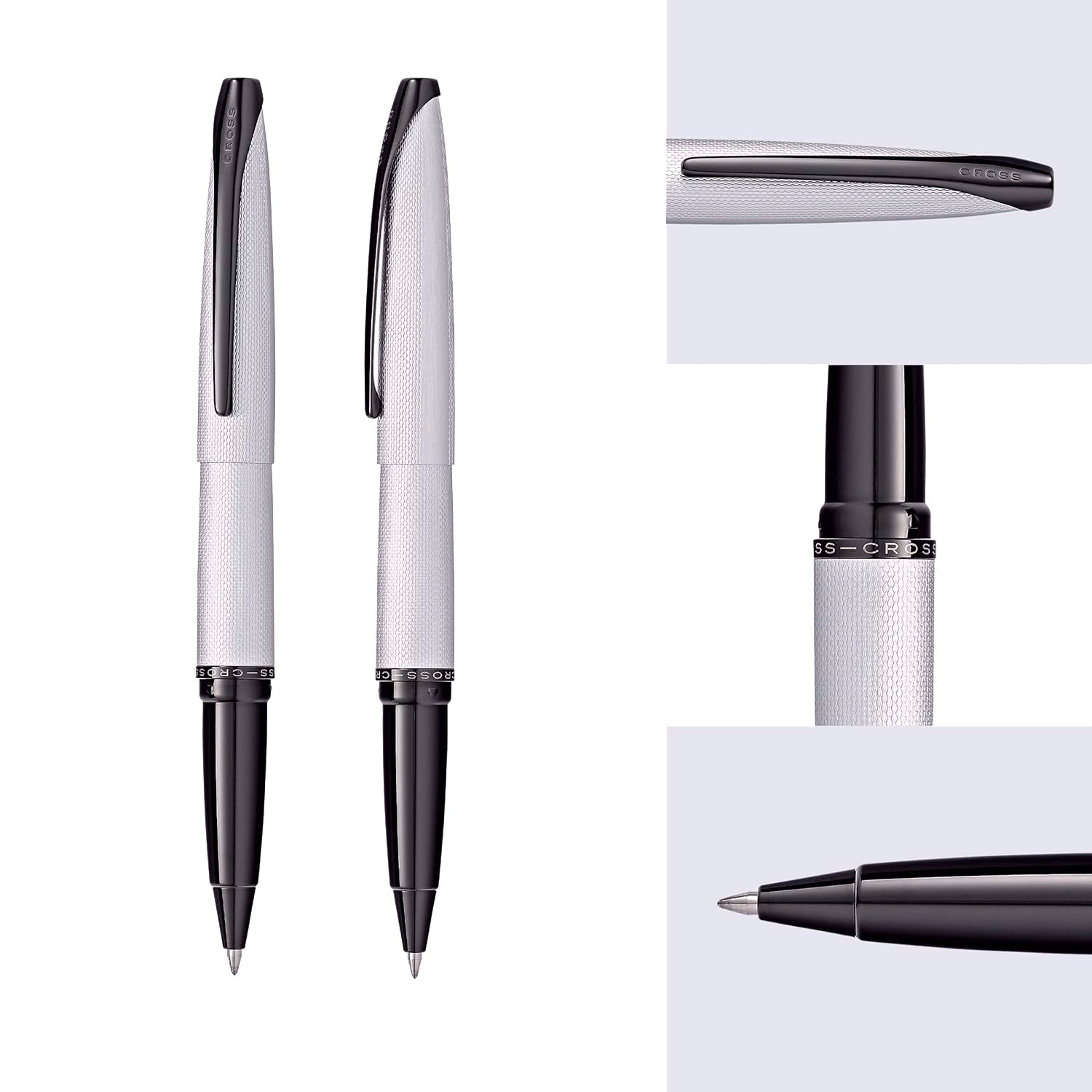 Cross ATX Brushed Chrome Roller Ball Pen 885-43