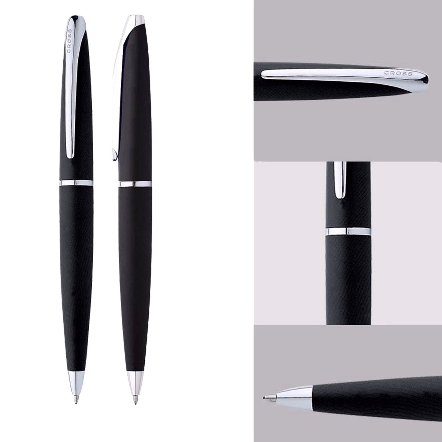 Cross ATX Basalt Black CT Ballpoint Pen 882-3