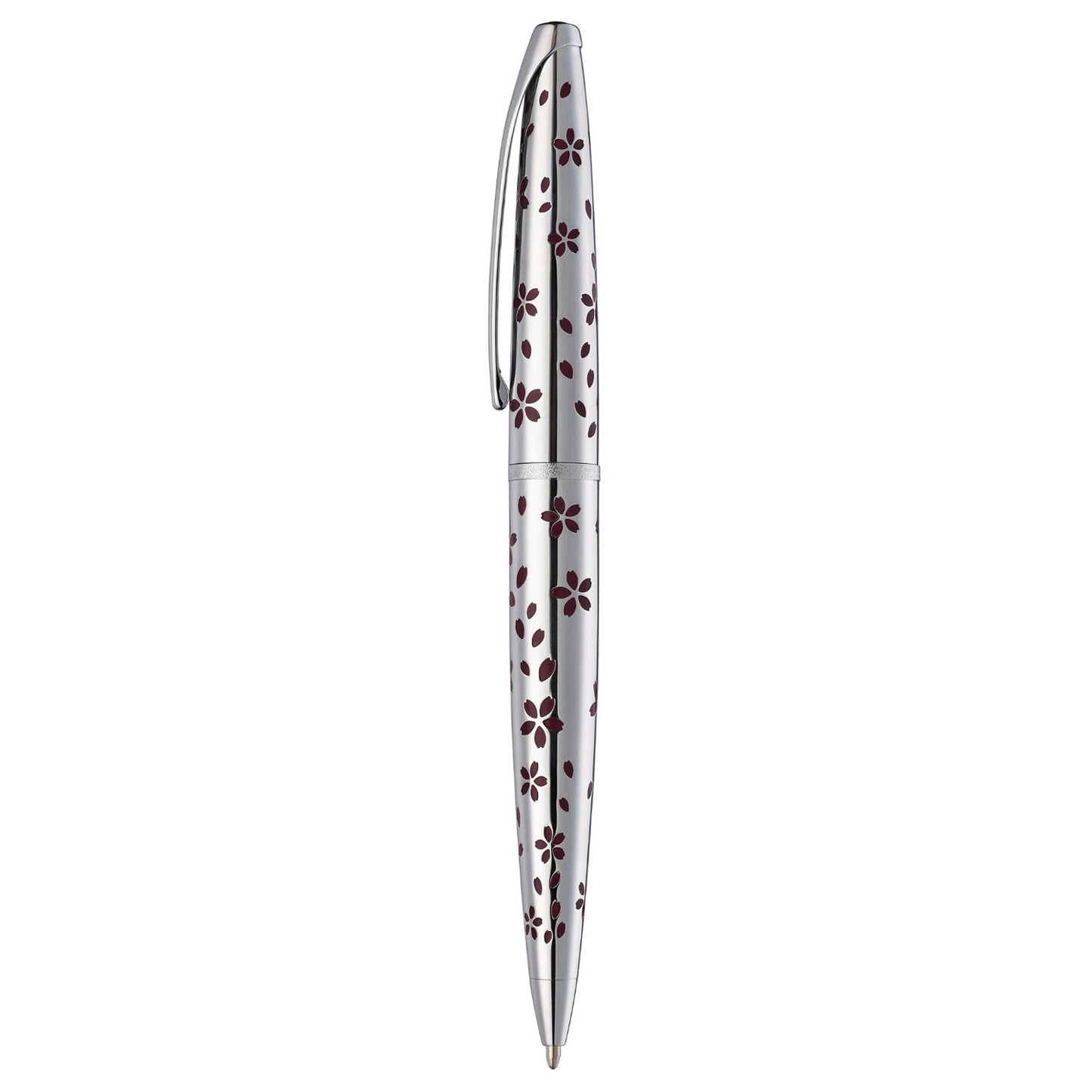 Cross ATX Cherry Blossom Polished Chrome CT Ballpoint Pen 882-52