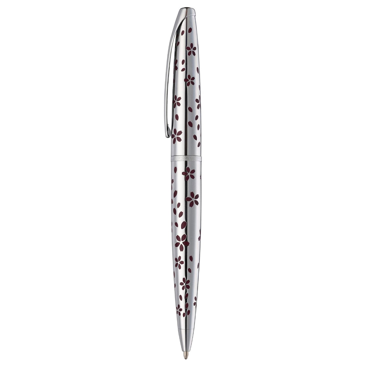 Cross ATX Cherry Blossom Polished Chrome CT Ballpoint Pen 882-52