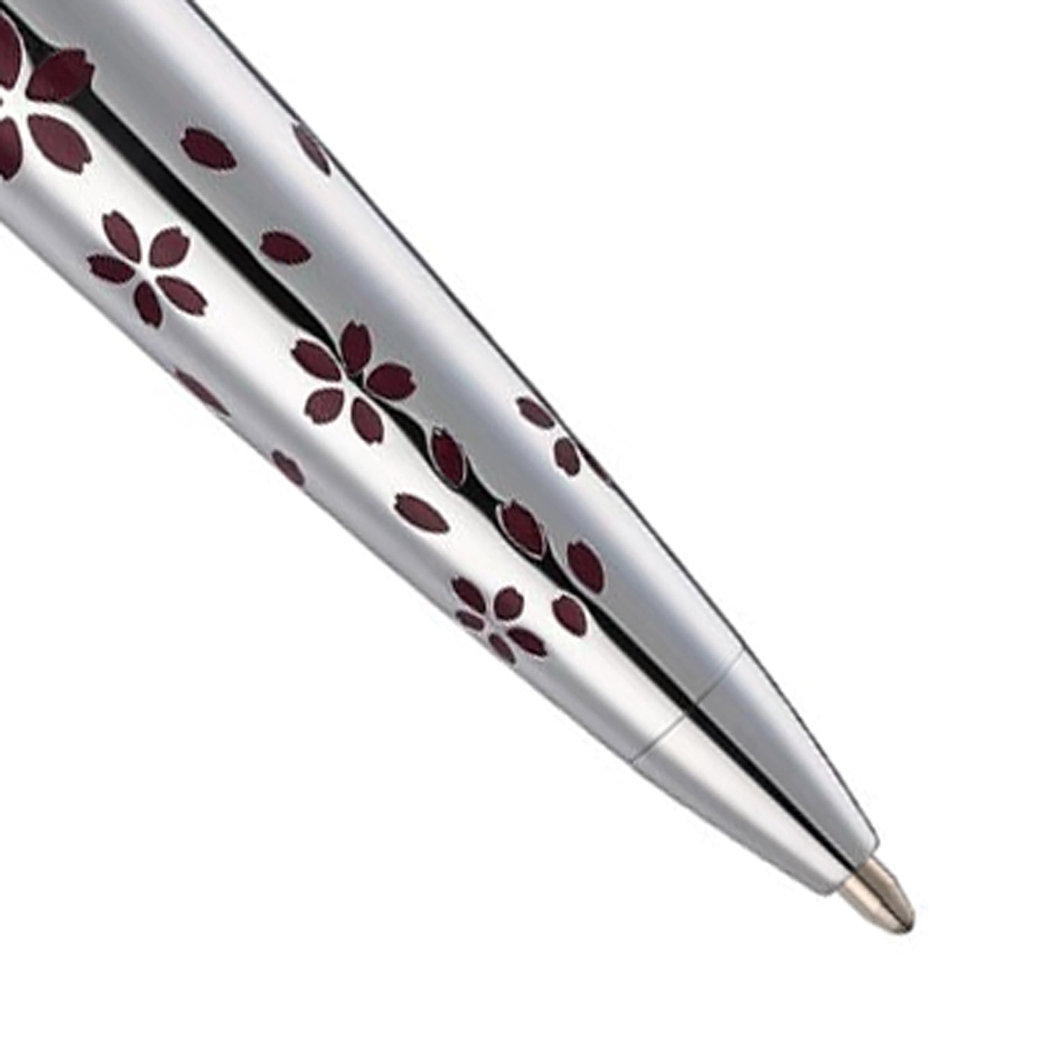 Cross ATX Cherry Blossom Polished Chrome CT Ballpoint Pen 882-52