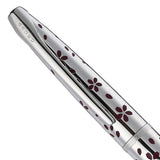 Cross ATX Cherry Blossom Polished Chrome CT Ballpoint Pen 882-52