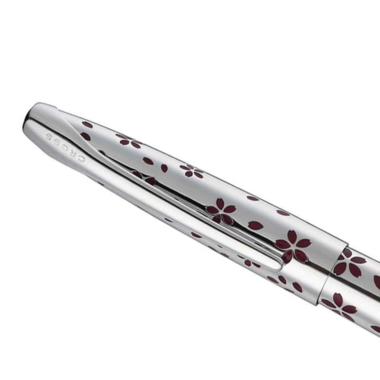 Cross ATX Cherry Blossom Polished Chrome CT Fountain Pen