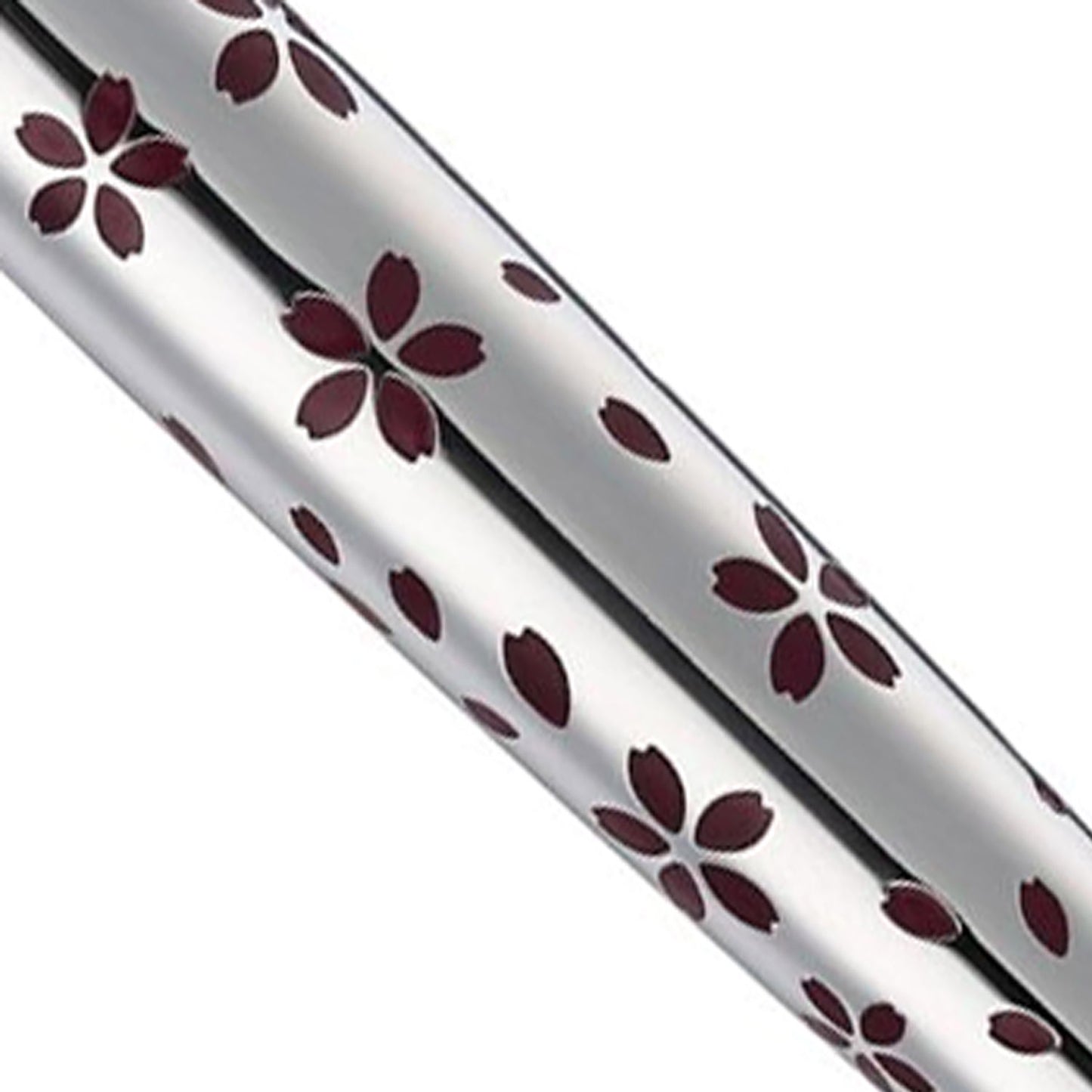 Cross ATX Cherry Blossom Polished Chrome CT Fountain Pen