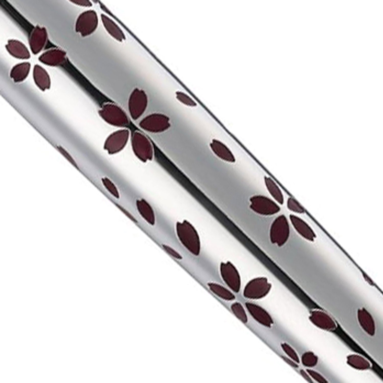 Cross ATX Cherry Blossom Polished Chrome CT Fountain Pen