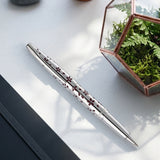 Cross ATX Cherry Blossom Polished Chrome CT Roller Ball Pen 885-52