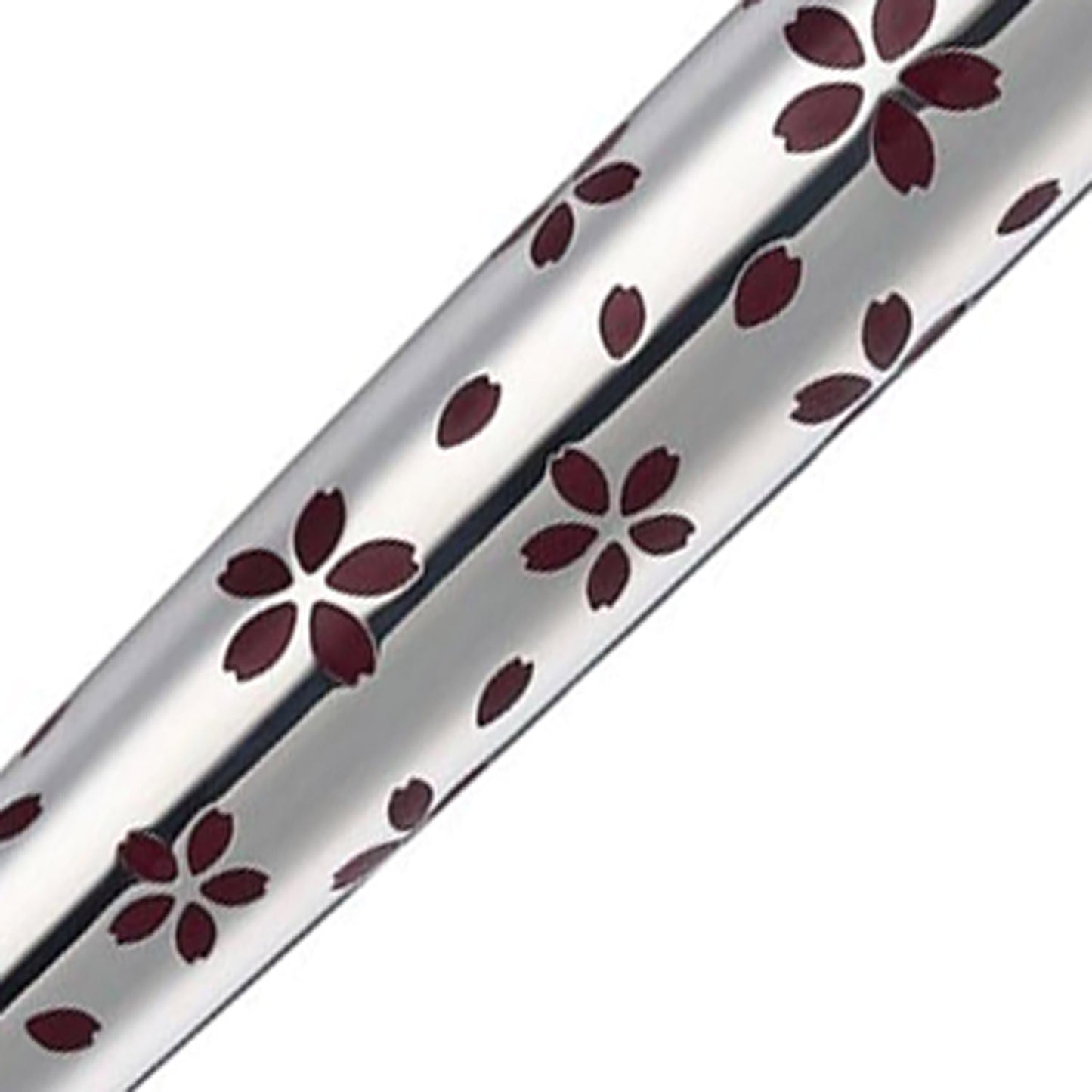 Cross ATX Cherry Blossom Polished Chrome CT Roller Ball Pen 885-52