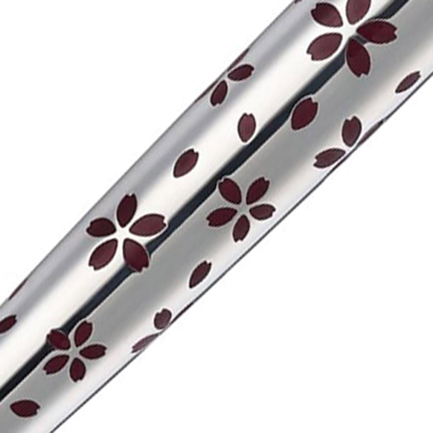 Cross ATX Cherry Blossom Polished Chrome CT Roller Ball Pen 885-52