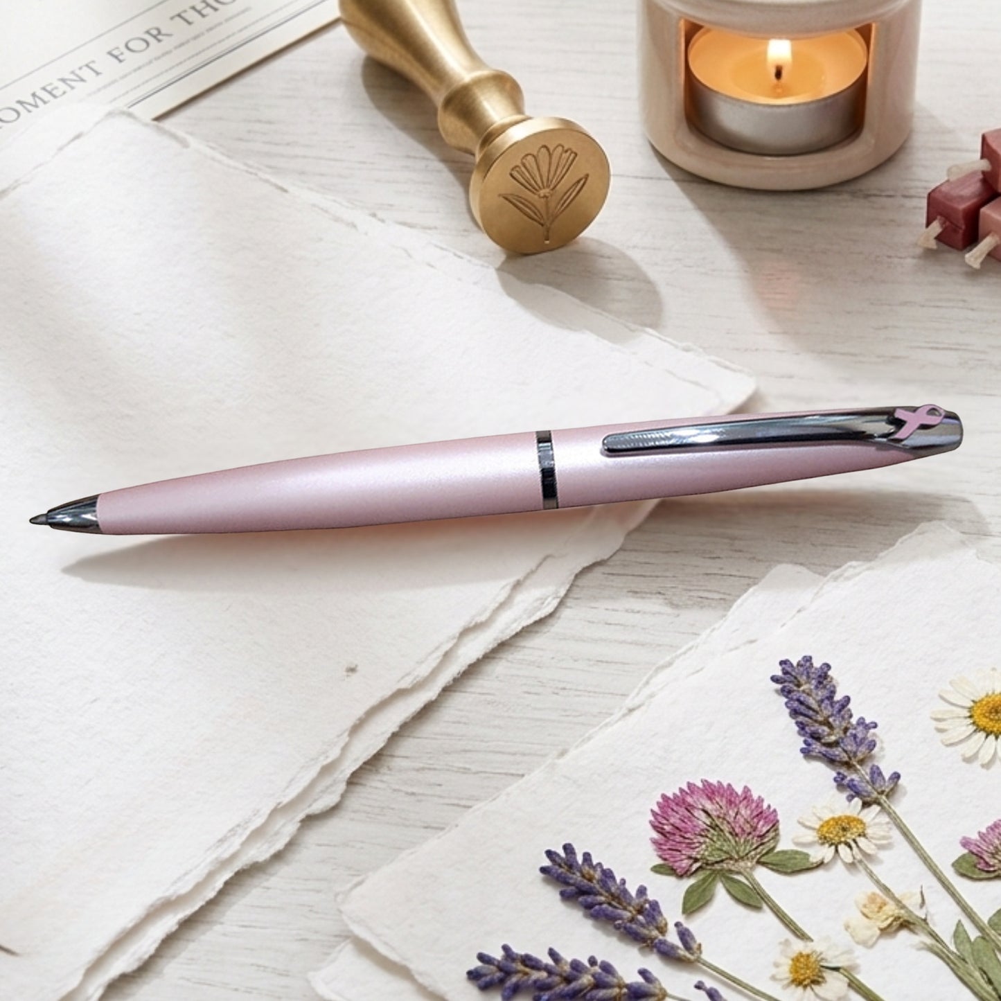 Cross ATX Lumina Pink Breast Cancer Special Program CT Ballpoint Pen 882BC-26E (Special Edition)