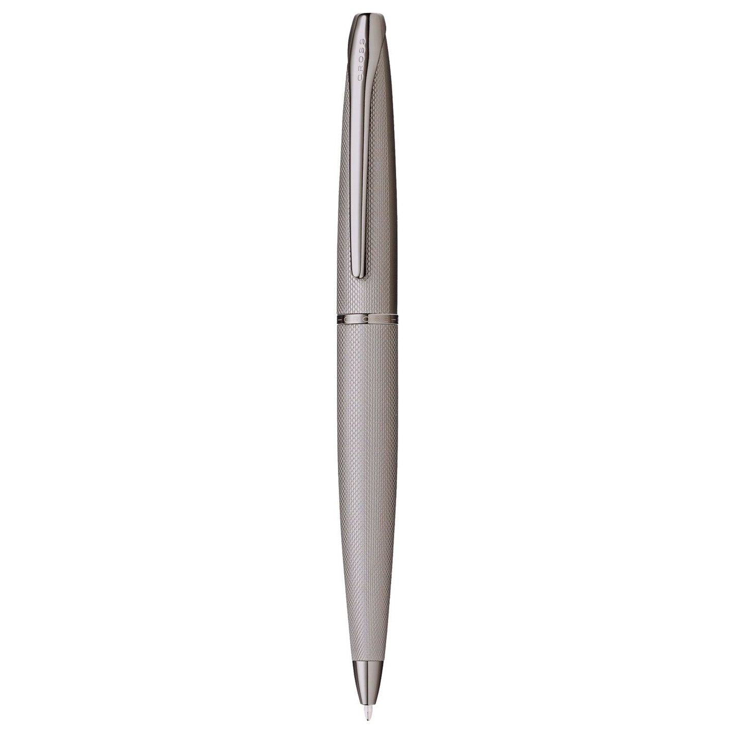 Cross ATX Sandblasted Titanium Gray Ballpoint Pen 882-46